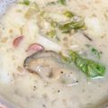 まゆpiyo's cooksnap of when they made 旬の牡蠣を味わうオイスターチャウダー.