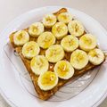 あっこ姉's cooksnap of when they made 新感覚＊塩ハニーPBバナナトースト.