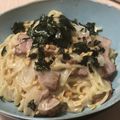 mmbb1207's cooksnap of when they made 白みそ仕立てのクリームパスタ♪生クリ不要.
