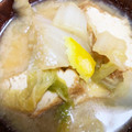 67luna's cooksnap of when they made 【農家のレシピ】白菜と厚揚げの白味噌煮.