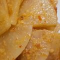 せねふみ's cooksnap of when they made ５分で簡単！大根のピリ辛マヨ炒め.