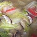 クック7SEFQR☆'s cooksnap of when they made 白菜大量消費！超簡単コンソメスープ.