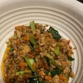 クック912CFF☆'s cooksnap of when they made お弁当にも！小松菜とミンチの甘辛炒め丼.