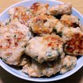 クックUP32UG☆'s cooksnap of when they made もやしでかさ増し！大葉鶏つくねの照り焼き.