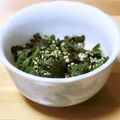 ももいろさくら's cooksnap of when they made 青菜（春菊）の磯辺和え.
