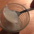 ruricom's cooksnap of when they made 残った【そば湯】でヘルシーデザート.