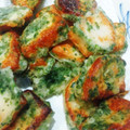 necosuke23's cooksnap of when they made リメイク☆かまぼこで磯部揚げ.