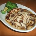 マドピー's cooksnap of when they made 豆腐ハンバーグ☆キノコのあんかけ.