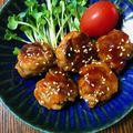 ☆さぶ☆☆'s cooksnap of when they made ＊握って丸めて！肉団子の甘酢あんかけ＊.