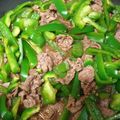 nnamin's cooksnap of when they made 簡単☆牛肉ピーマンのオイスターソース炒め.