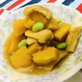 U☆kaoru's cooksnap of when they made 簡単☆かぼちゃと薄揚げの煮物.
