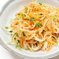 新妻あや's cooksnap of when they made 豆苗と大根の中華風サラダ☆.