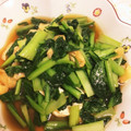 クックDPQXZ6☆'s cooksnap of when they made あと一品に♪小松菜とお揚げの炒め煮.