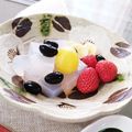 Yukiまむ's cooksnap of when they made やさしい甘さ、黒豆のみつ豆.