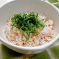 enr's cooksnap of when they made 鮭と大葉の混ぜご飯.