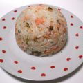 Яuri's cooksnap of when they made 鮭と大葉の混ぜ寿司.