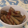 オバケくちびる's cooksnap of when they made ゴボウの浅漬け.
