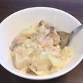 クック1WG0OP☆'s cooksnap of when they made 白菜+大根消費！☆濃厚☆鶏のクリーム煮♪.