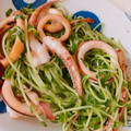 Naogon703's cooksnap of when they made いかと豆苗のうま塩バター昆布炒め.