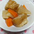 りゆじゆのばあば's cooksnap of when they made 20分で簡単☆大根と人参とちくわの煮物.