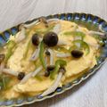 ぱれすー's cooksnap of when they made キノコあんかけ☆和風オムライス.