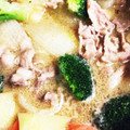 Mau☆cafe's cooksnap of when they made ヘルシー！ノンオイル！ごま味噌肉じゃが！.