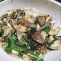 クックN3PXYC☆'s cooksnap of when they made フライパン魚料理ぶりニラ洋風アヒージョ風.