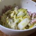 クック4JRYB3☆'s cooksnap of when they made 白菜とハムの胡麻マヨサラダ.
