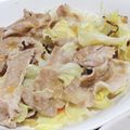クックN3PXYC☆'s cooksnap of when they made 豚バラキャベツのフライパン蒸し.