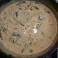 クックPR0VM2☆'s cooksnap of when they made 鮭とほうれん草のカレークリーム煮.