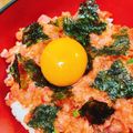 _mk's cooksnap of when they made 〜ユッケ仕立ての韓国風ネギトロ丼〜.