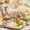 よろずやおよよ's cooksnap of when they made コンビニのチキンで炊き込みご飯.