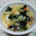 レオミウ's cooksnap of when they made 簡単♪白菜たっぷり♪中華風卵スープ.