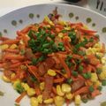 クックE662AA☆'s cooksnap of when they made ベーコンの人参炒め.