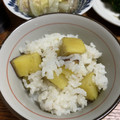 ♡REI♡'s cooksnap of when they made さつまいもご飯＆ついでに炊飯器で蒸し芋.
