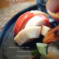 inyako's cooksnap of when they made かまぼこの飾り切り.