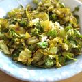 えりこ82☆'s cooksnap of when they made かぶの葉の生ふりかけ✤エコな常備菜.