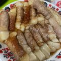 みかるxxx's cooksnap of when they made 豚肉のお餅巻き.