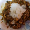 クックLJ2W4Q☆'s cooksnap of when they made 黒豆リメイク☆キーマカレー.