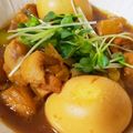 かななも's cooksnap of when they made 鶏もも肉とゆで卵の甘酢煮.
