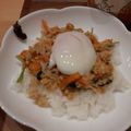 ぁみぁみ's cooksnap of when they made 野菜とそぼろの簡単ビビンバ.