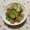 ☆★ひよこ★☆'s cooksnap of when they made 胡瓜とトマトの超簡単マヨポン酢.