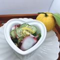 まこさんど's cooksnap of when they made タコと胡瓜の酢の物 柚子胡椒入り.