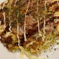 hyt＊mama's cooksnap of when they made オートミールでお好み焼き　レンジで簡単！.