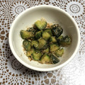 chi−ちゃん's cooksnap of when they made 簡単！きゅうりのおかか胡麻和え.