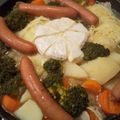 chokopuu's cooksnap of when they made 旦那絶賛☆カマンベールチーズ鍋.