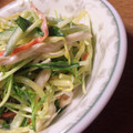 mikkusan's cooksnap of when they made もやしとかにかまのカレーマヨサラダ.