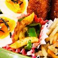 ｙｏｕ５'s cooksnap of when they made お弁当♪竹輪とピーマンのお好みソース炒め.