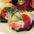 .*ちょこべりぃ.*'s cooksnap of when they made ☺パーティーに☆シリコン型でドーナツ寿司.