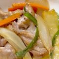 ＊ママクックスター＊'s cooksnap of when they made 簡単に♪チンジャオロース風野菜炒め.